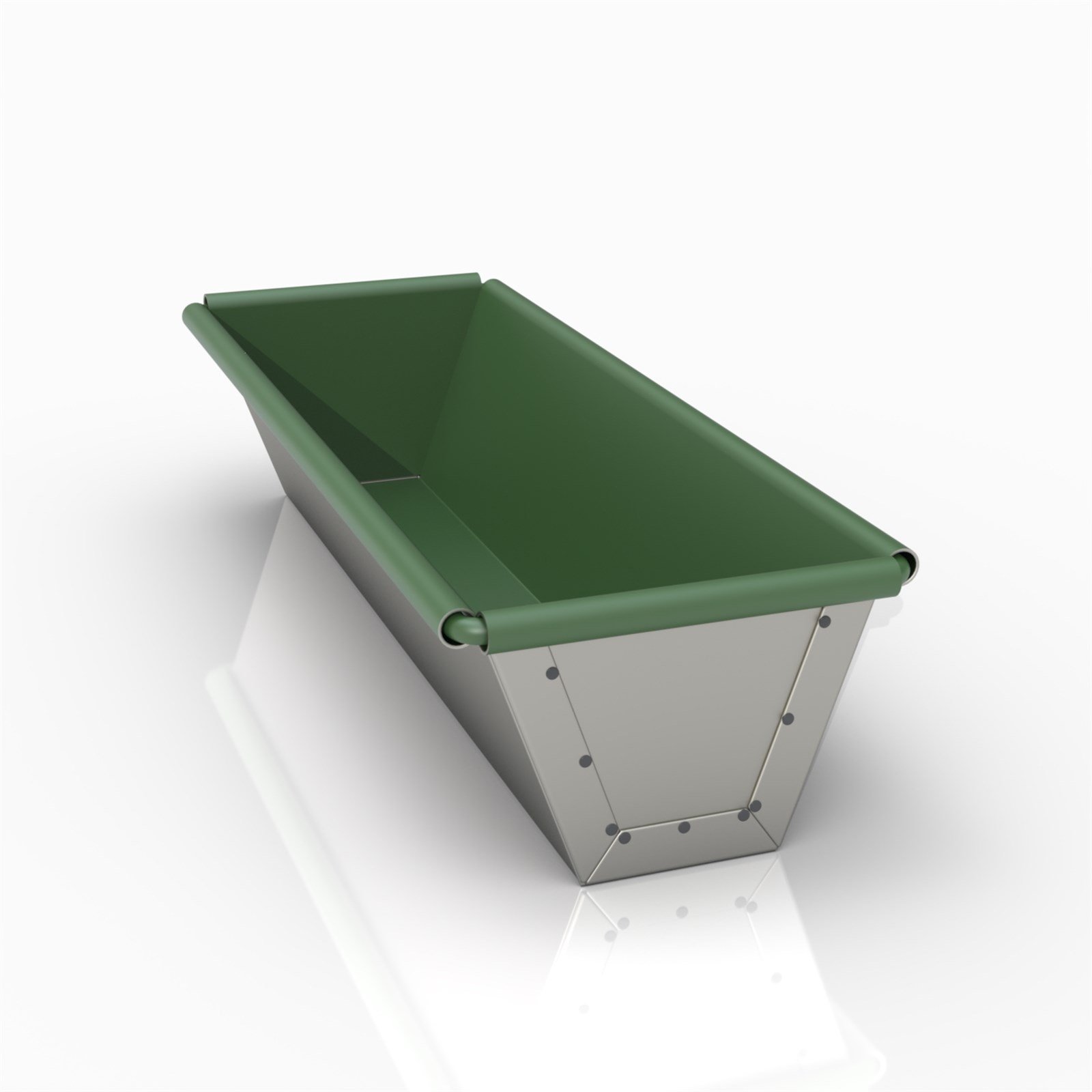 10x25x6,5 cm Kayık Ekmek Tavası, Kaplamalı