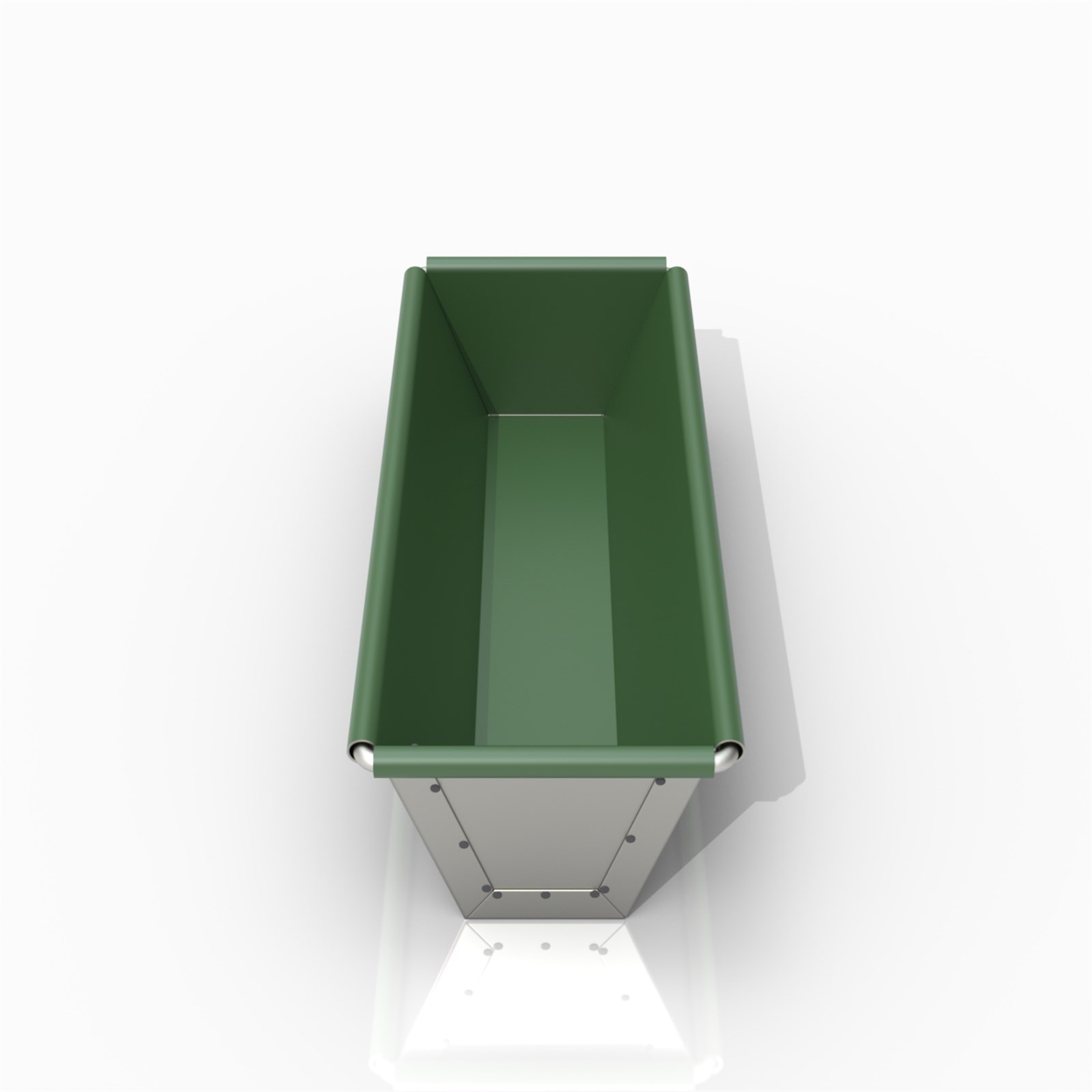 10x25x6,5 cm Kayık Ekmek Tavası, Kaplamalı