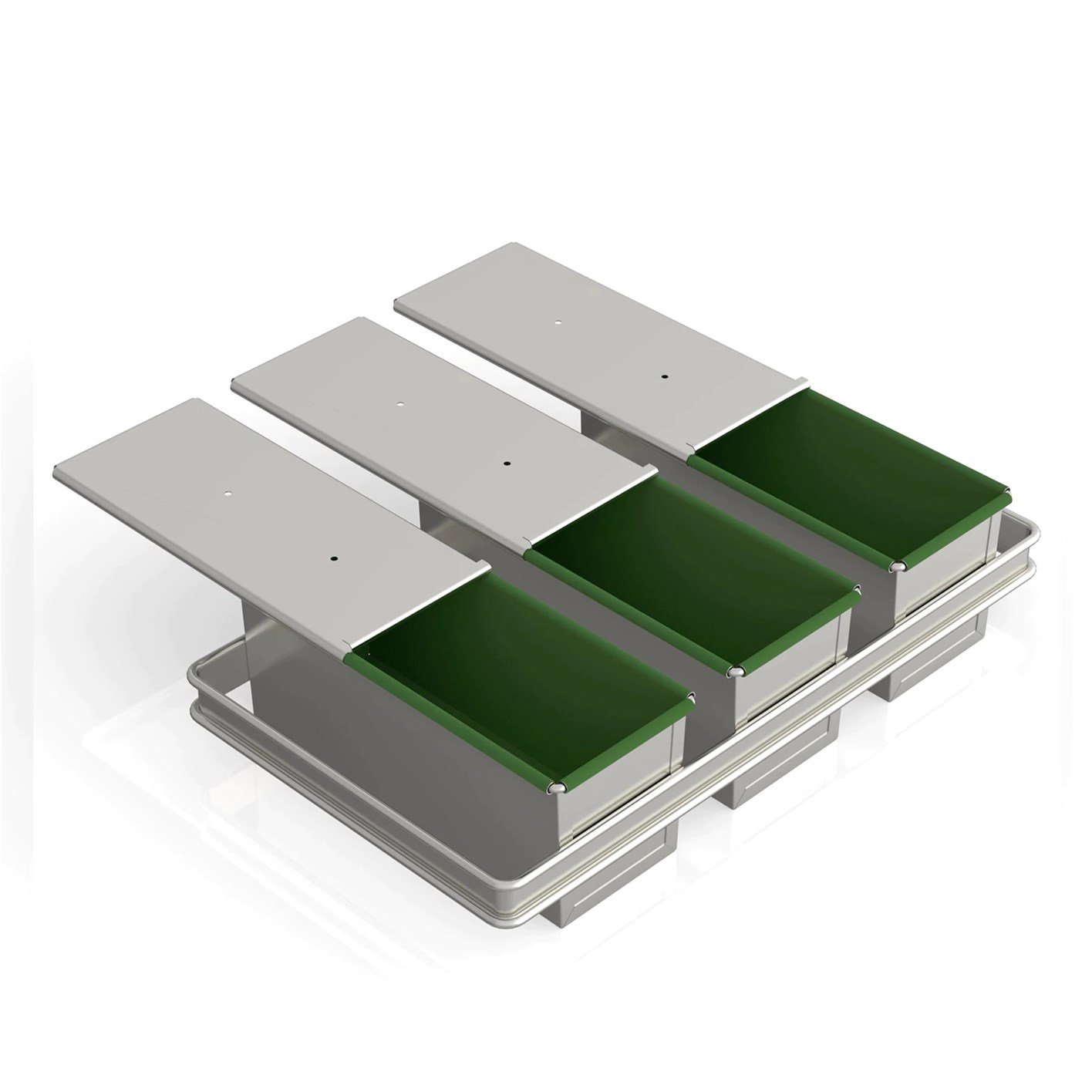 12,5x13x32 cm Set Tost Tavası, Kaplamalı