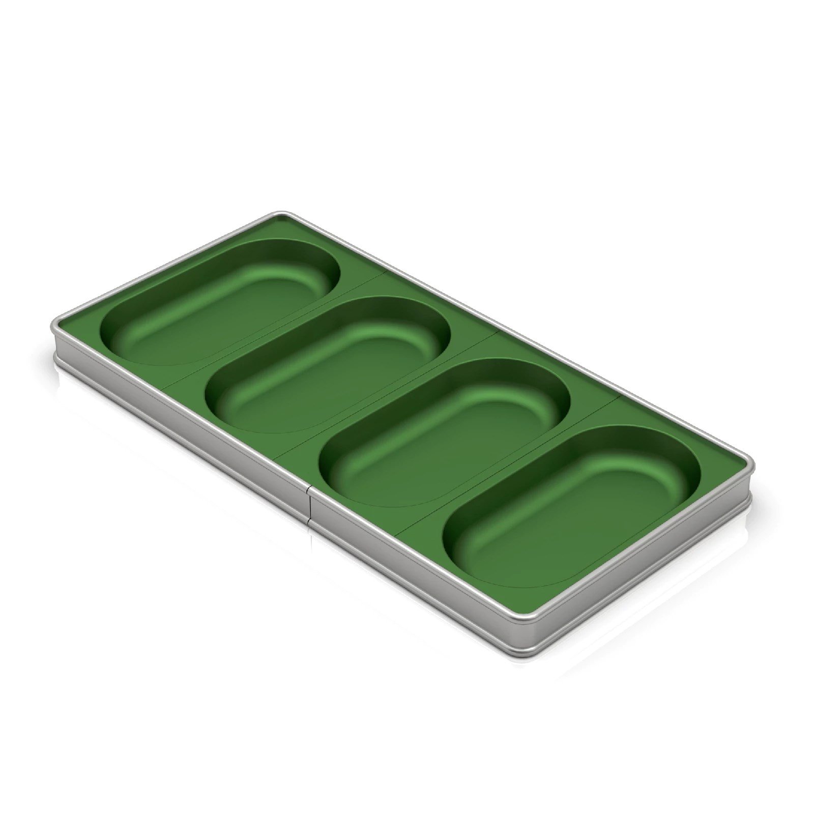 12,5x24 cm Oval Köy Ekmeği Tavası, Kaplamalı