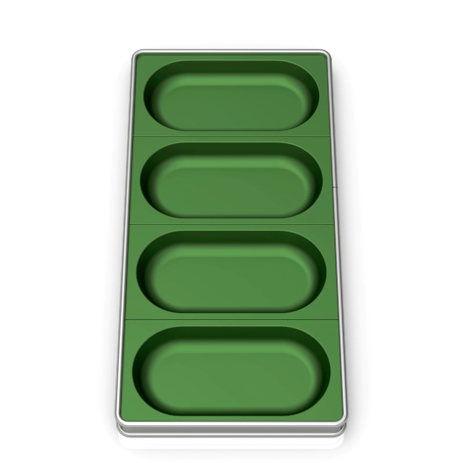 12,5x24 cm Oval Köy Ekmeği Tavası, Kaplamalı