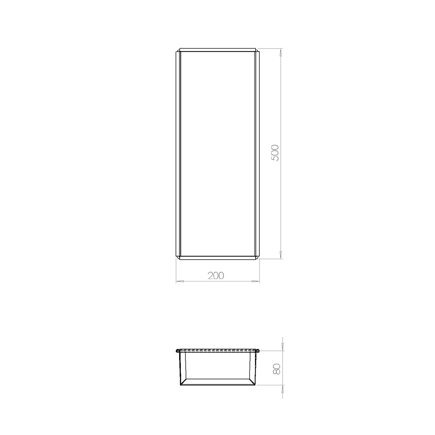 20x50x6 cm Ayvalık Tost Tavası