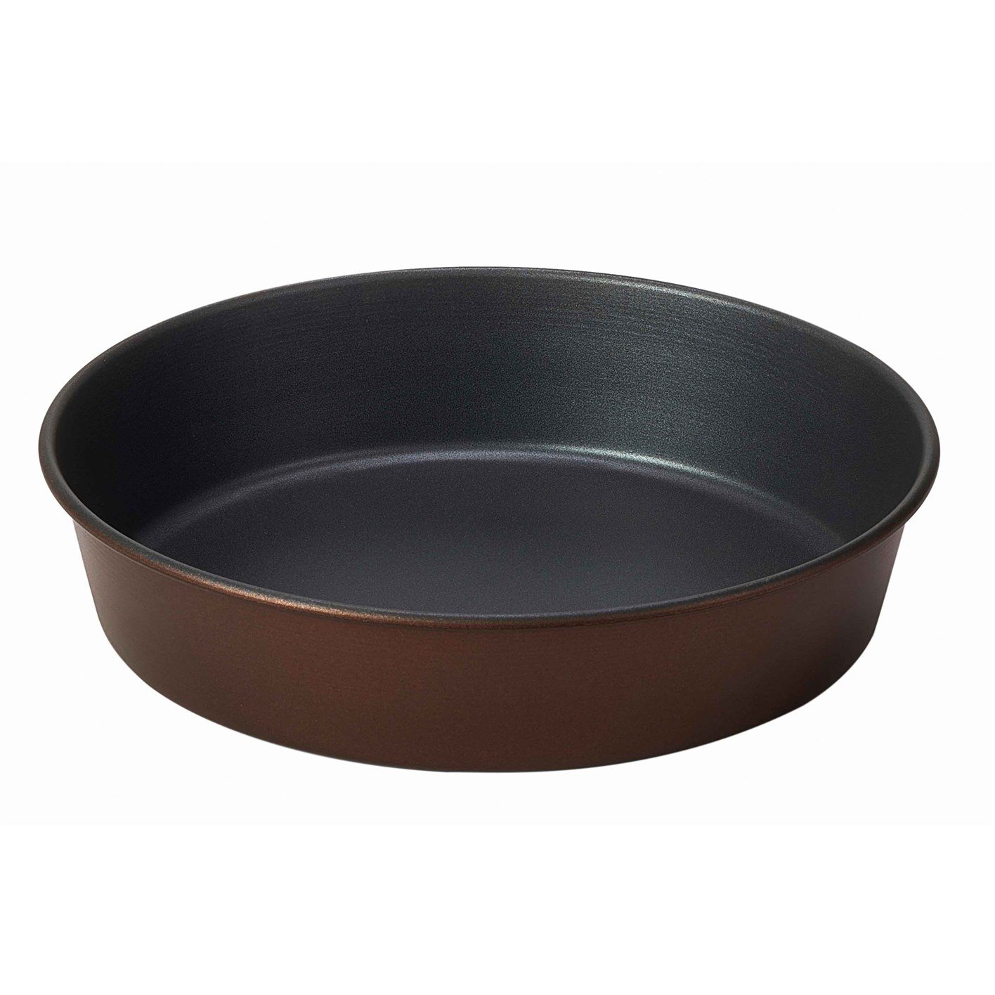 22x5 cm Yuvarlak Ekmek Kalıbı Bronz