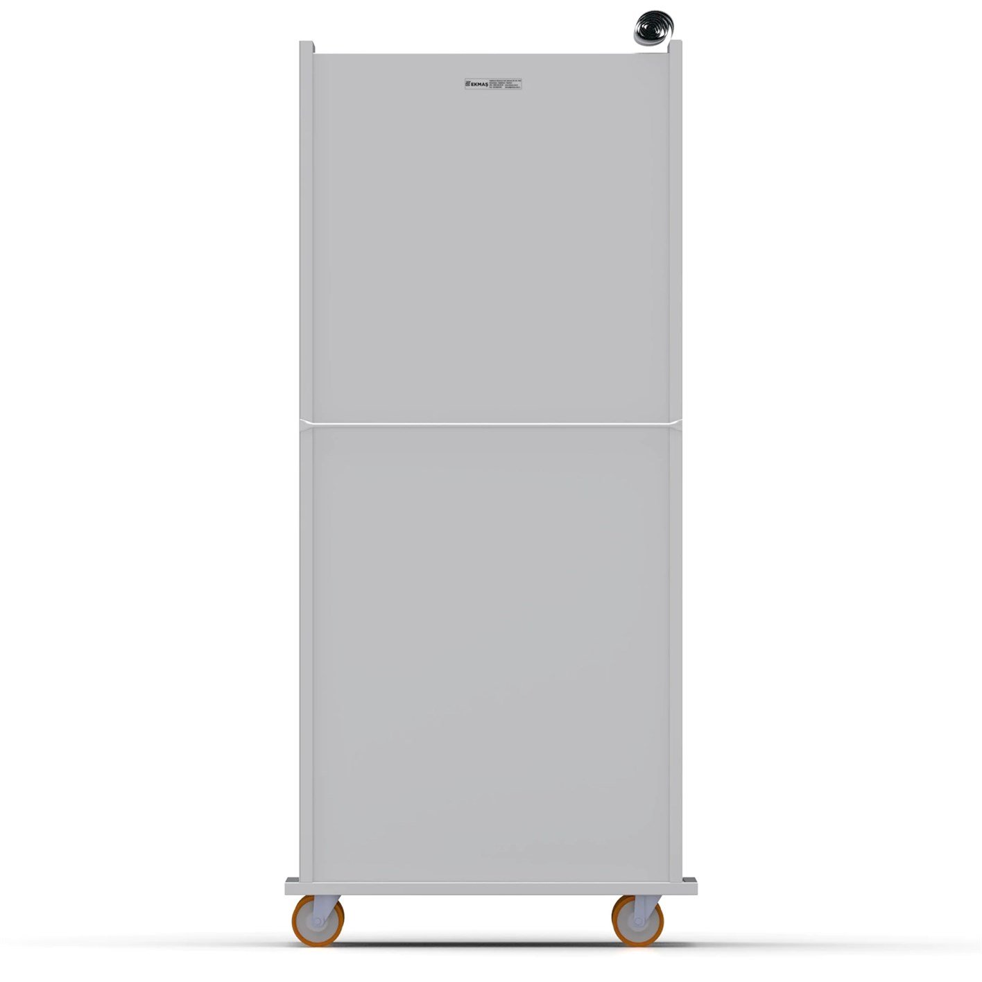 49x74 cm Kapalı Sistem Tava Arabası (İnoks)