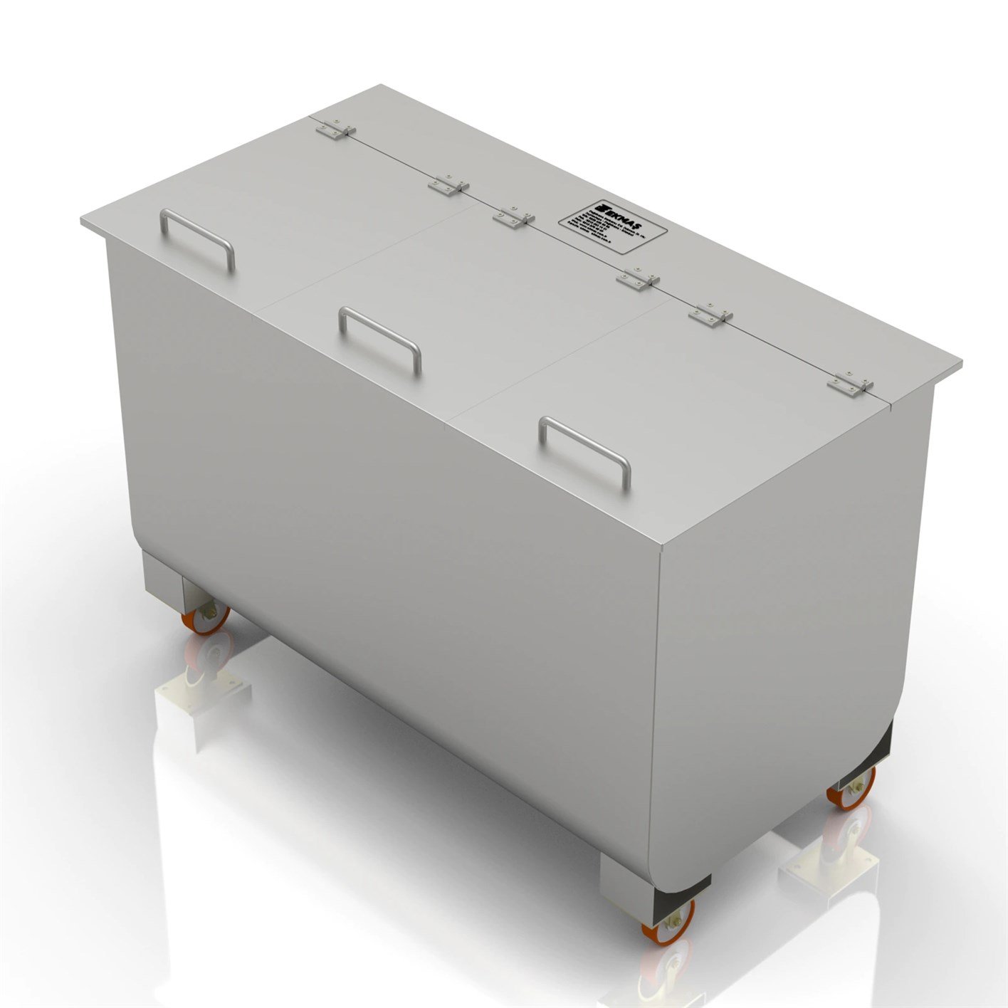 50x120 cm Üçlü Saklama Kabı