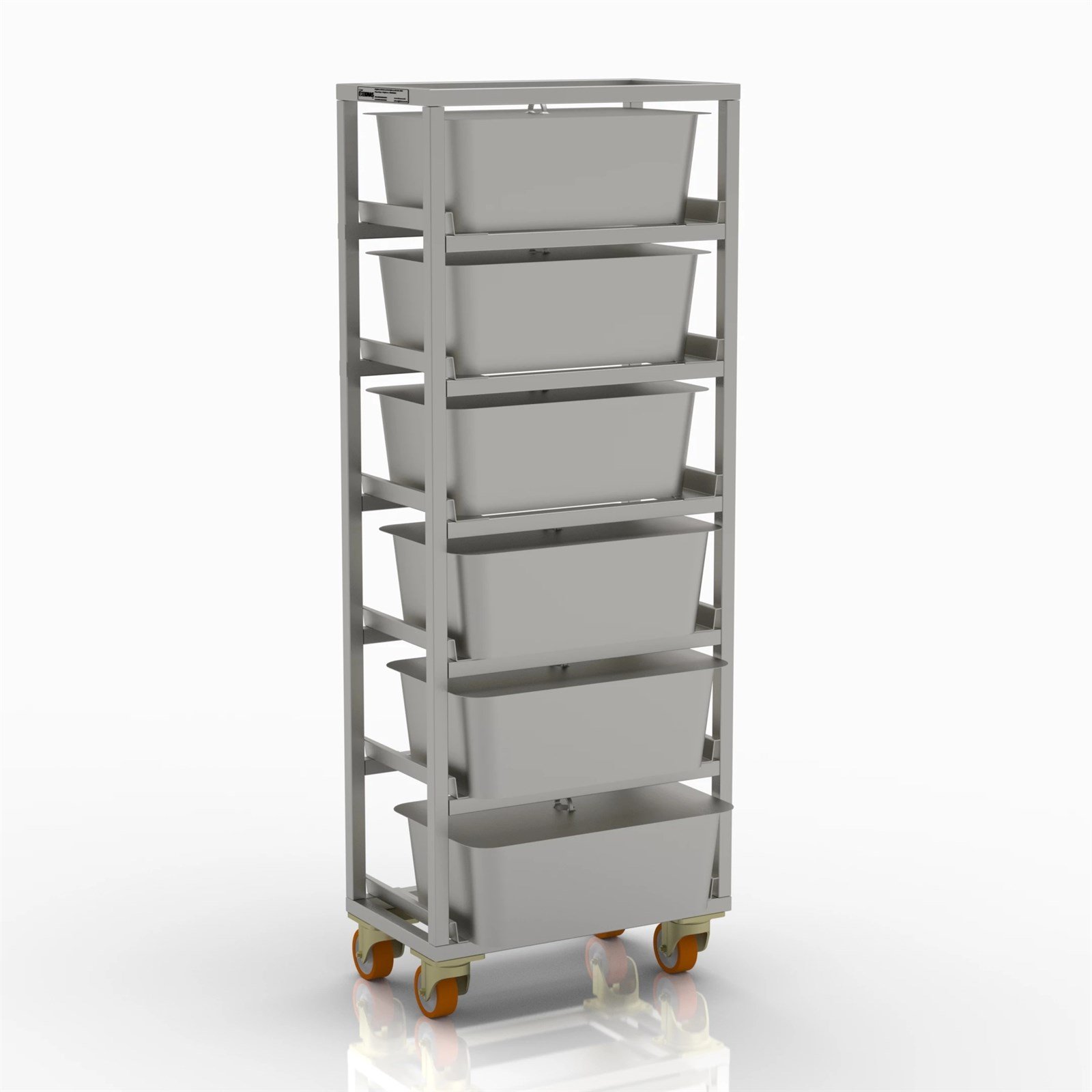 53x65 cm Küvet Arabası