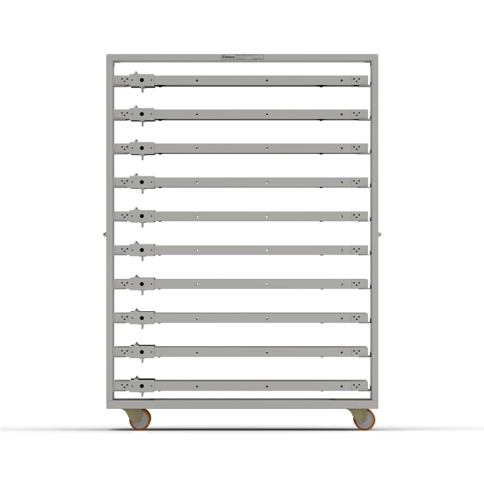 58x120 cm Pasa Arabası (İnoks)