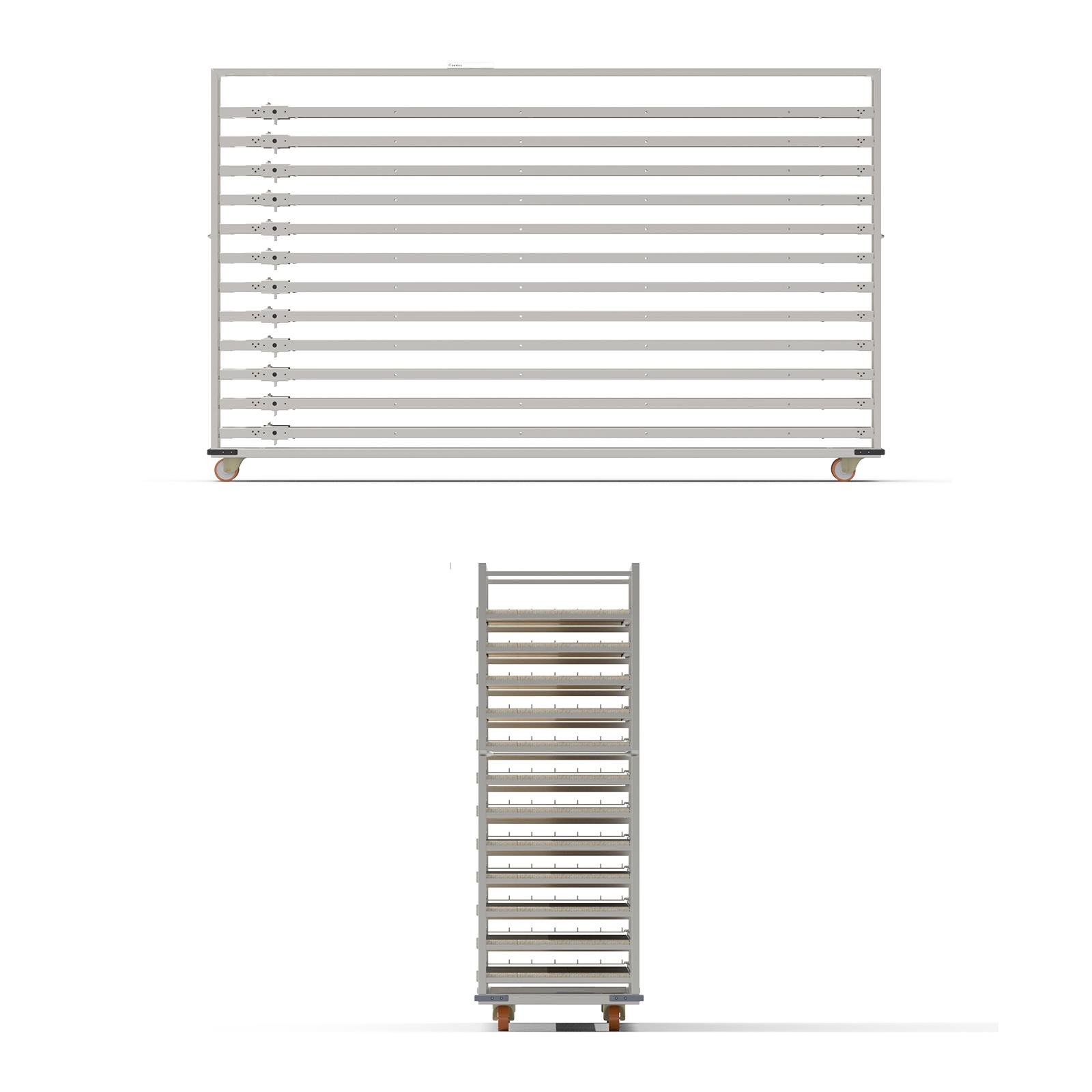 Chariot Passeur 58x300 cm (Inox)