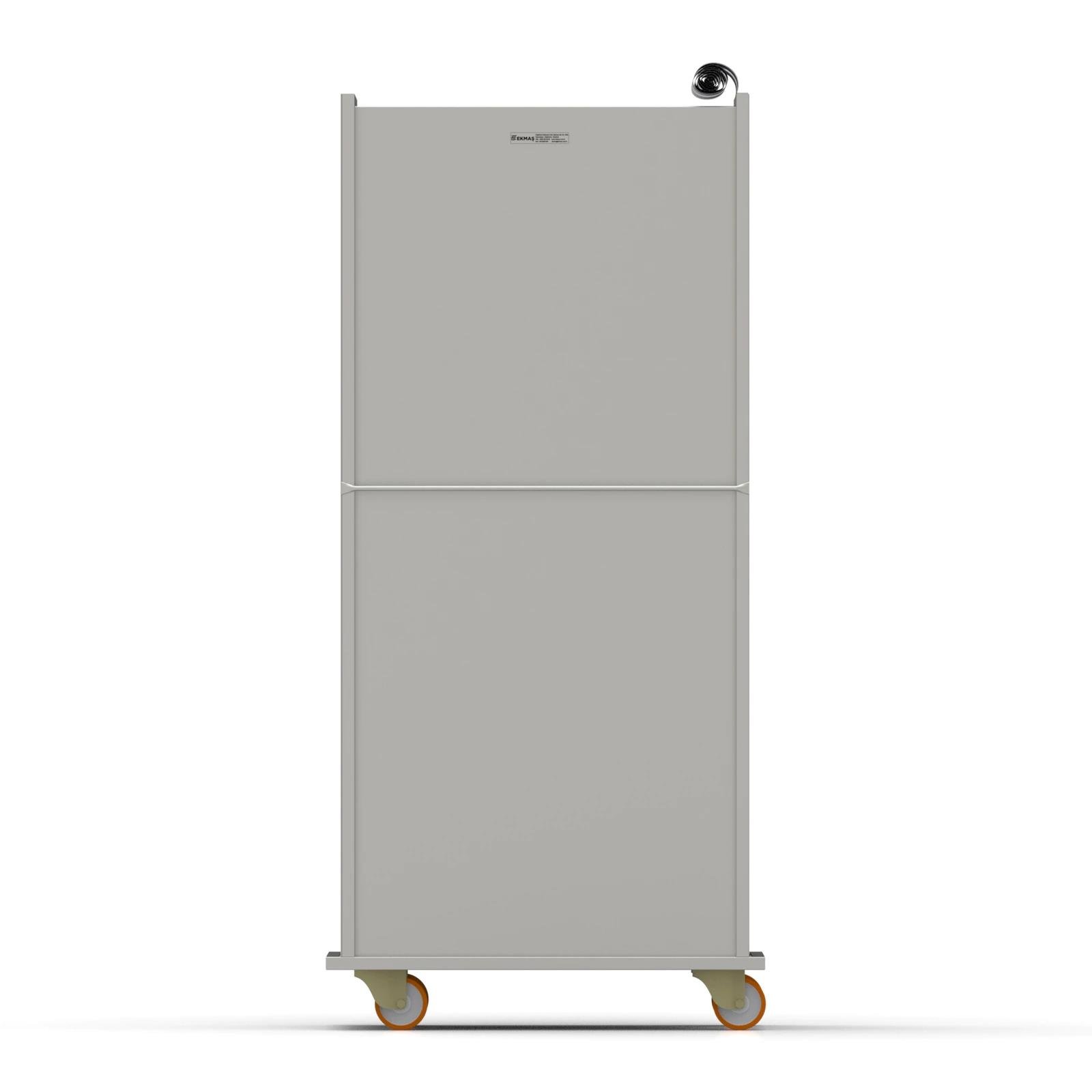 59x80 cm Kapalı Sistem Tava Arabası (İnoks)