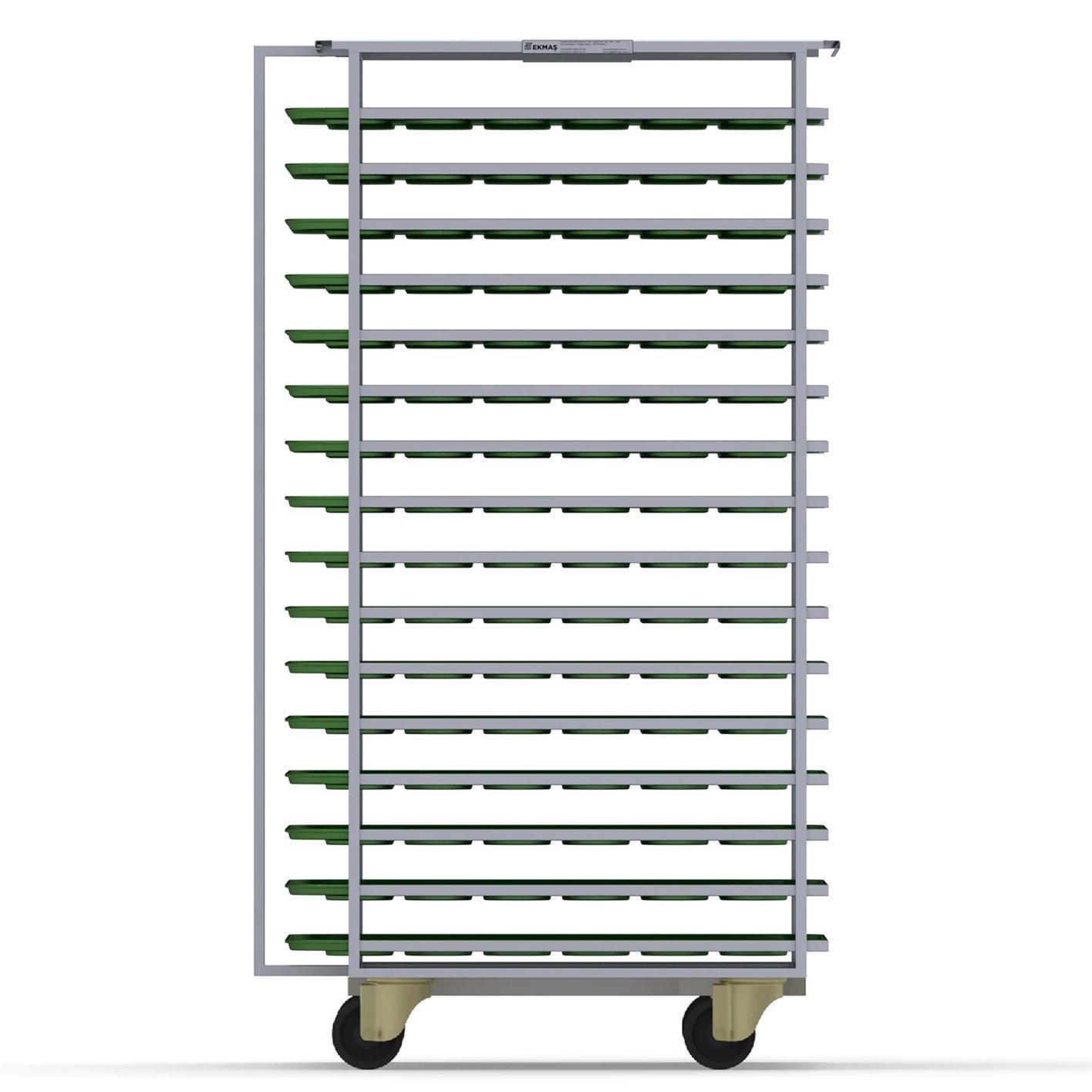 74x98 cm Döner Fırın Tava Arabası