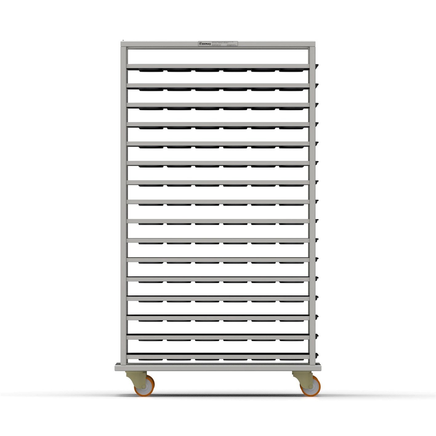 74x98 cm Tava Arabası (İnoks)