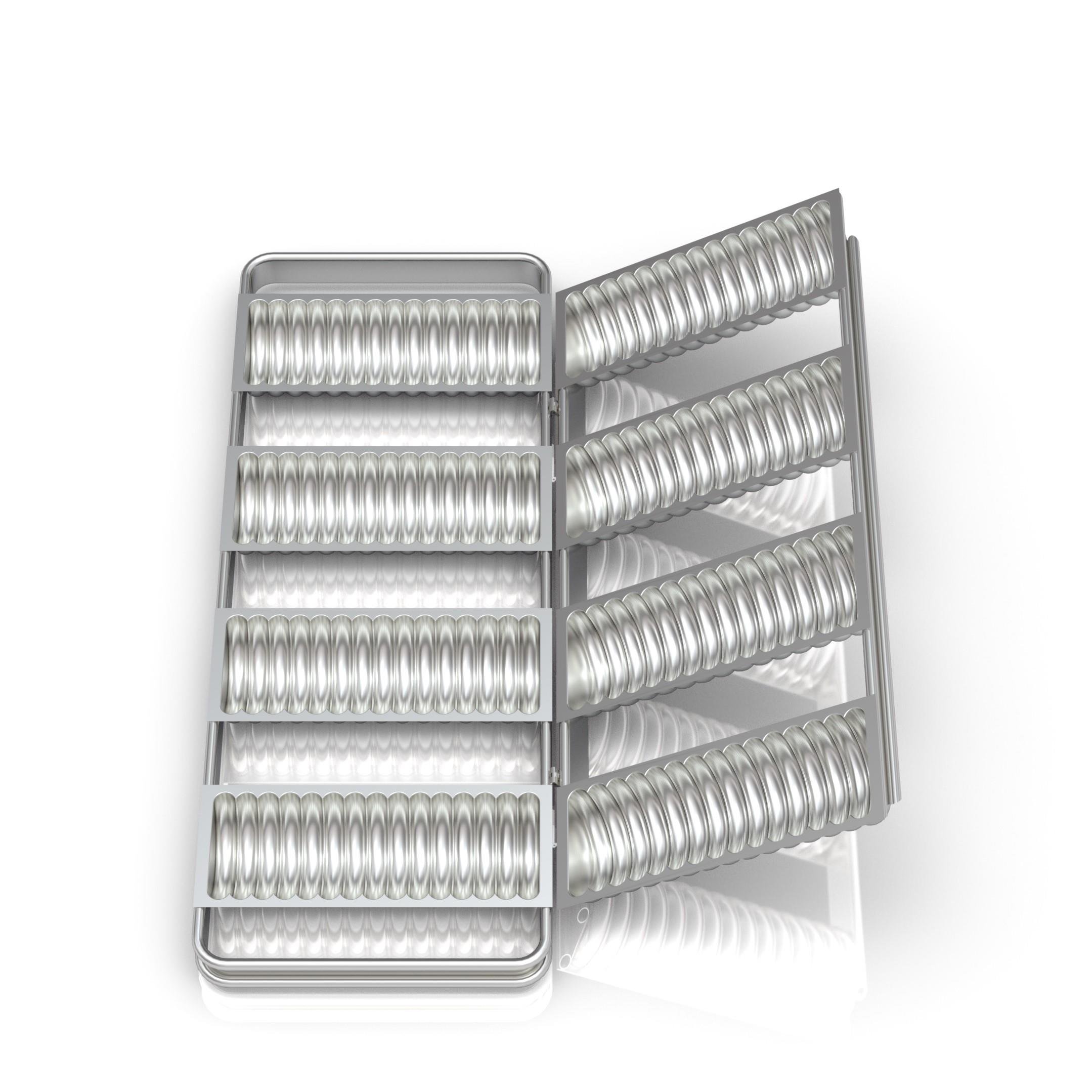 Poêle à Pain de Toast en Rouleau 9x4x22 cm