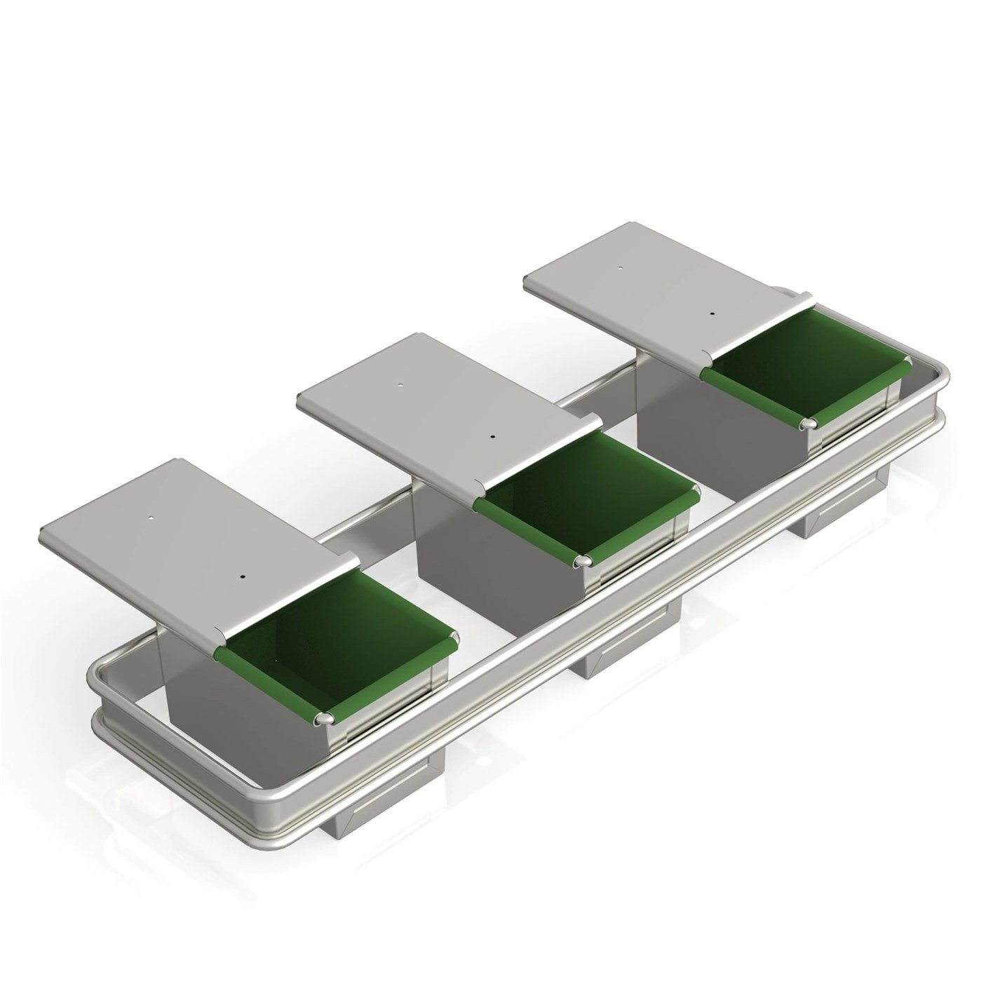 9x9x14 cm Set Tost Tavası, Kaplamalı