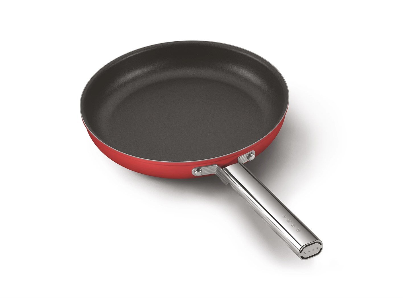 Smeg - Cookware 50'S Style Kırmızı WOK Tava 30 cm