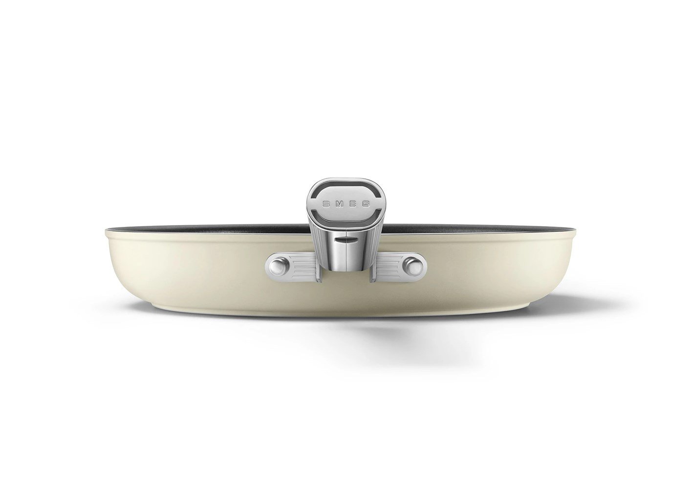 Smeg - Cookware 50'S Style Krem WOK Tava 30 cm