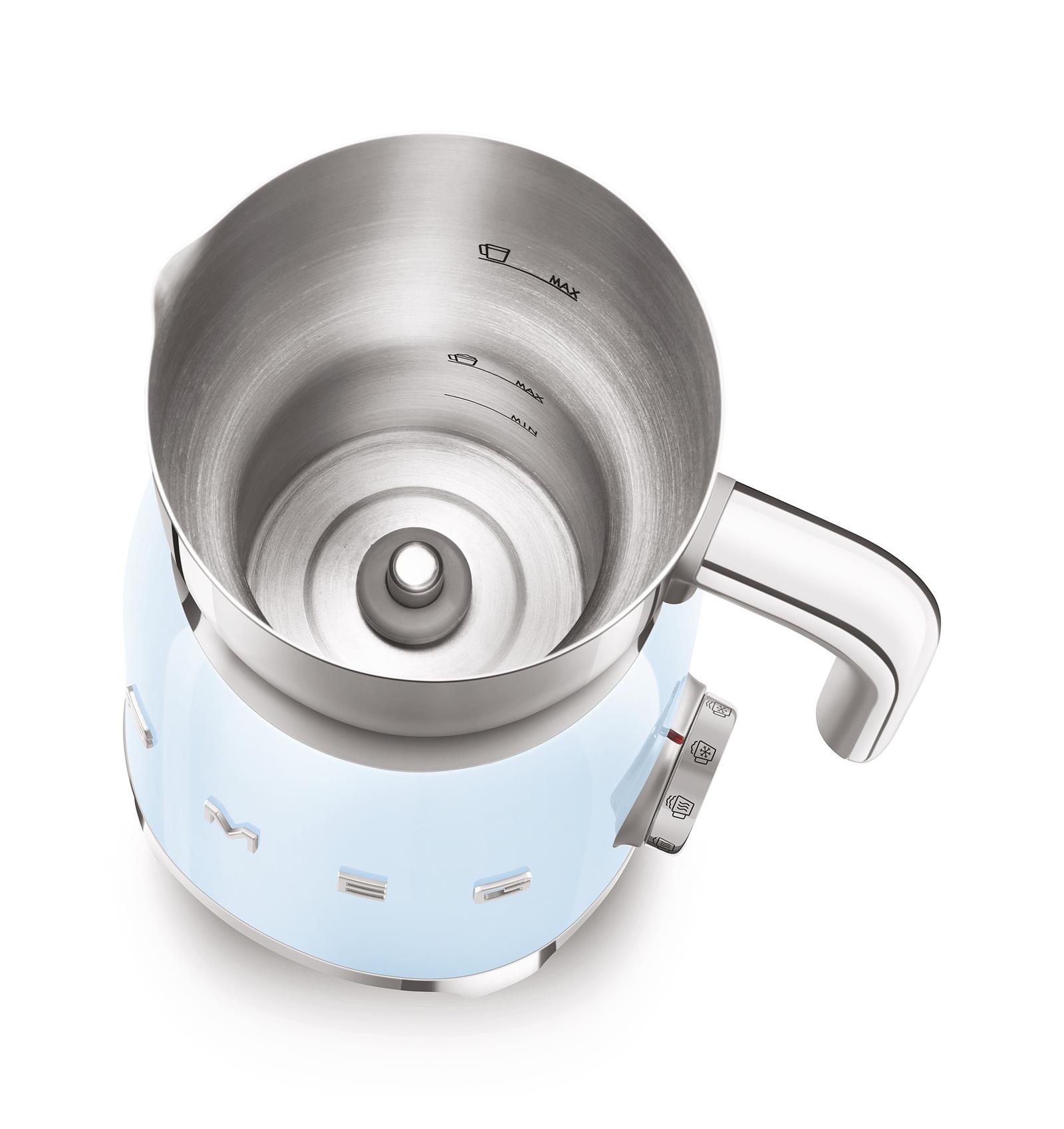 Smeg Pastel Mavi Süt Köpürtme Makinesi