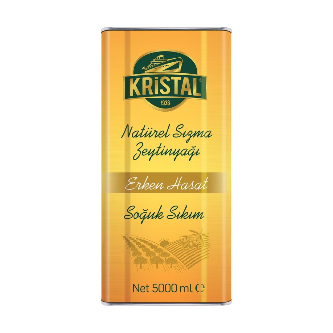 Erken Hasat Natürel Sızma Zeytinyağı 5 L Teneke