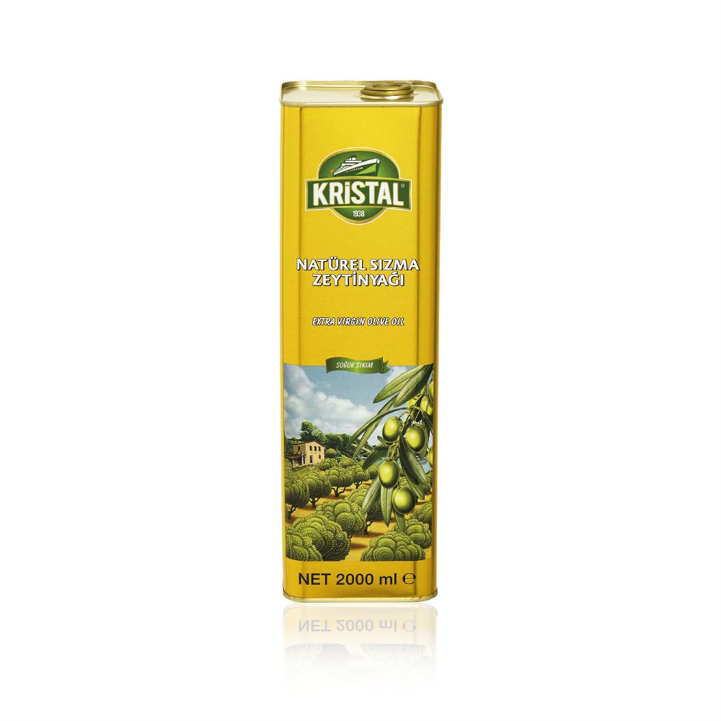 Extra Virgin Olive Oil 2 L Tin Can