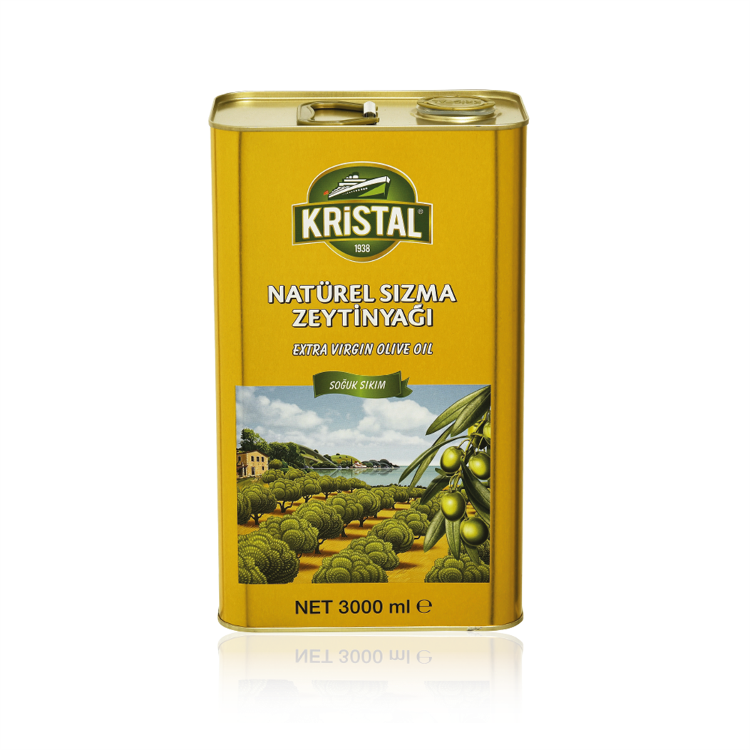Extra Virgin Olive Oil 3 L Tin Can