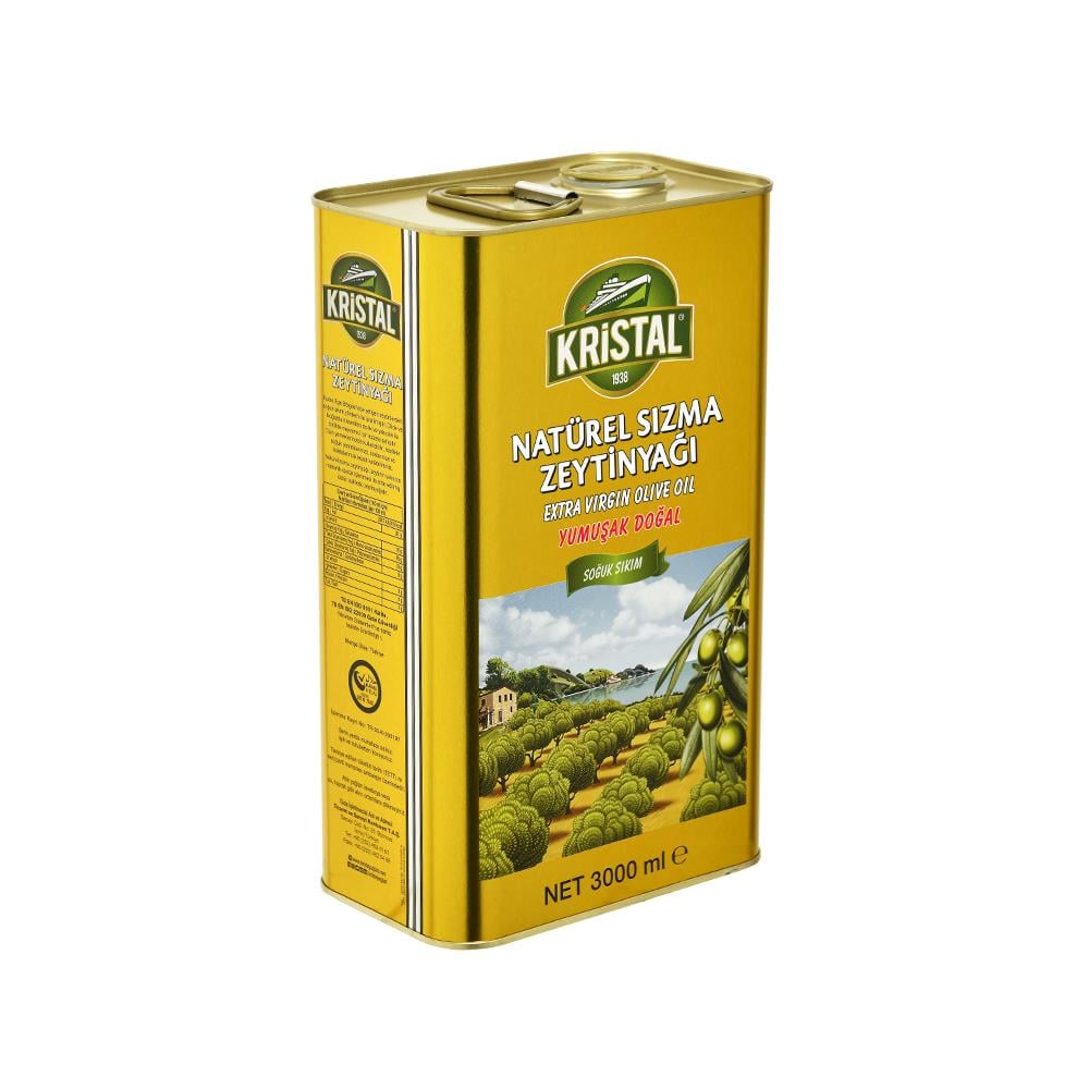 Natürel Sızma Zeytinyağı 3 L Teneke YD