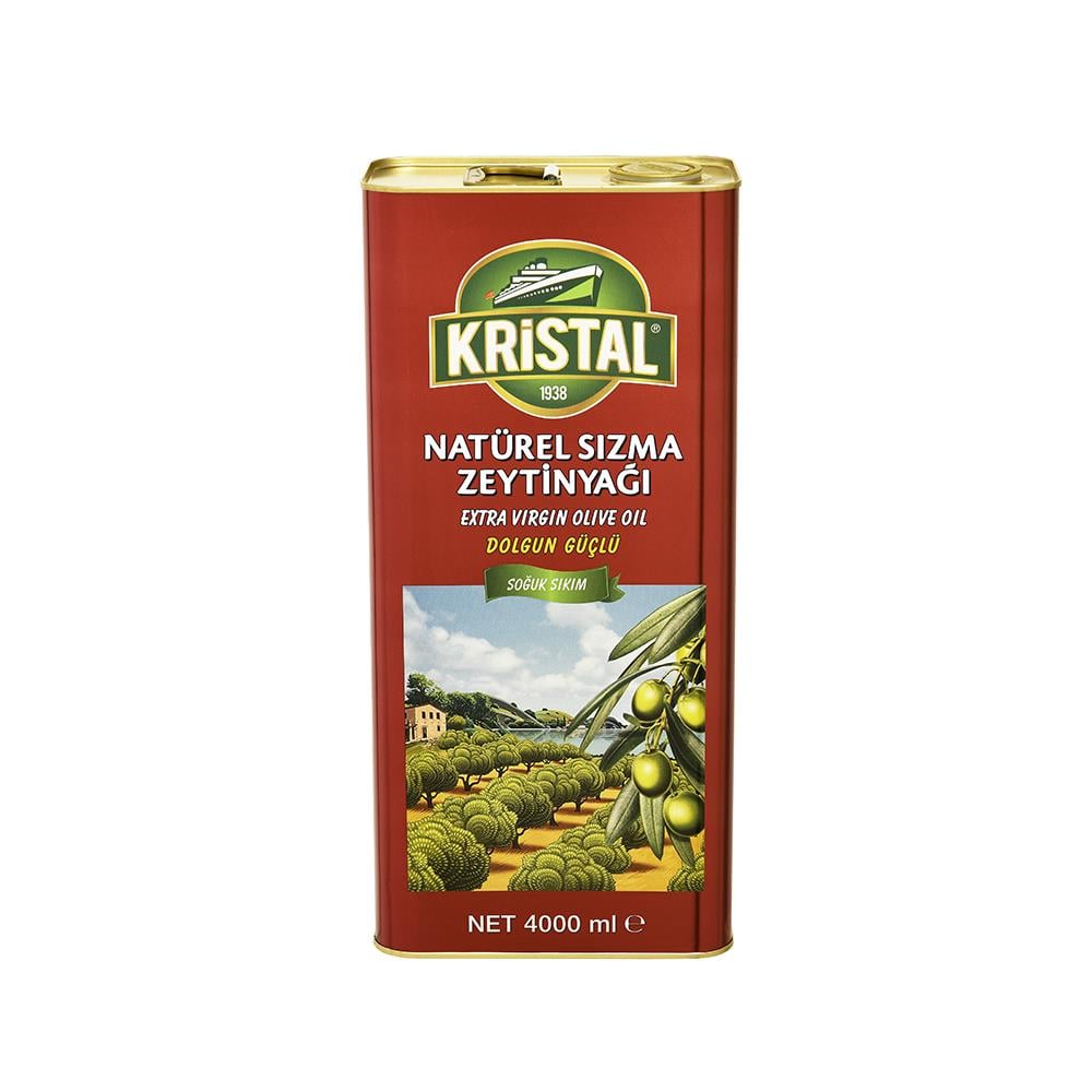 Natürel Sızma Zeytinyağı 4 L Teneke DG
