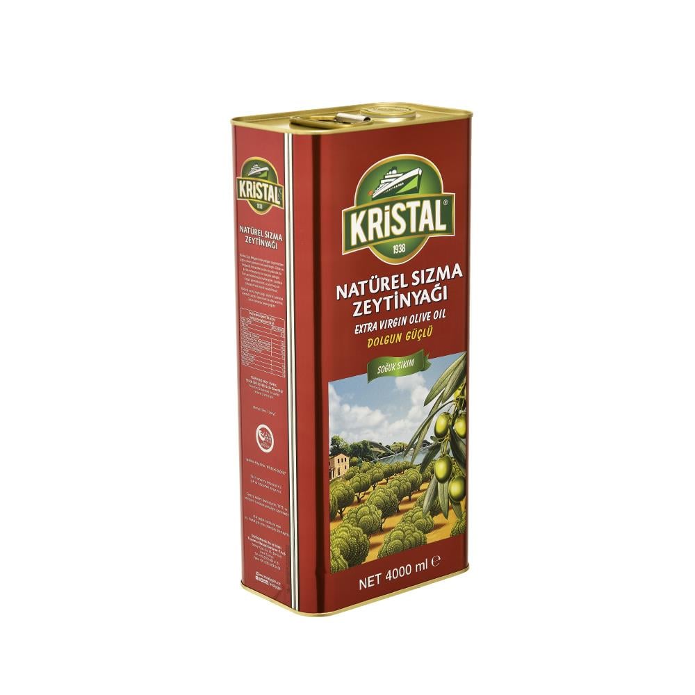Natürel Sızma Zeytinyağı 4 L Teneke DG