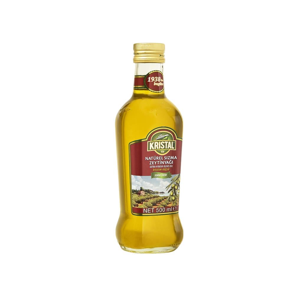 Natürel Sızma Zeytinyağı 500 ml Cam Şişe DG