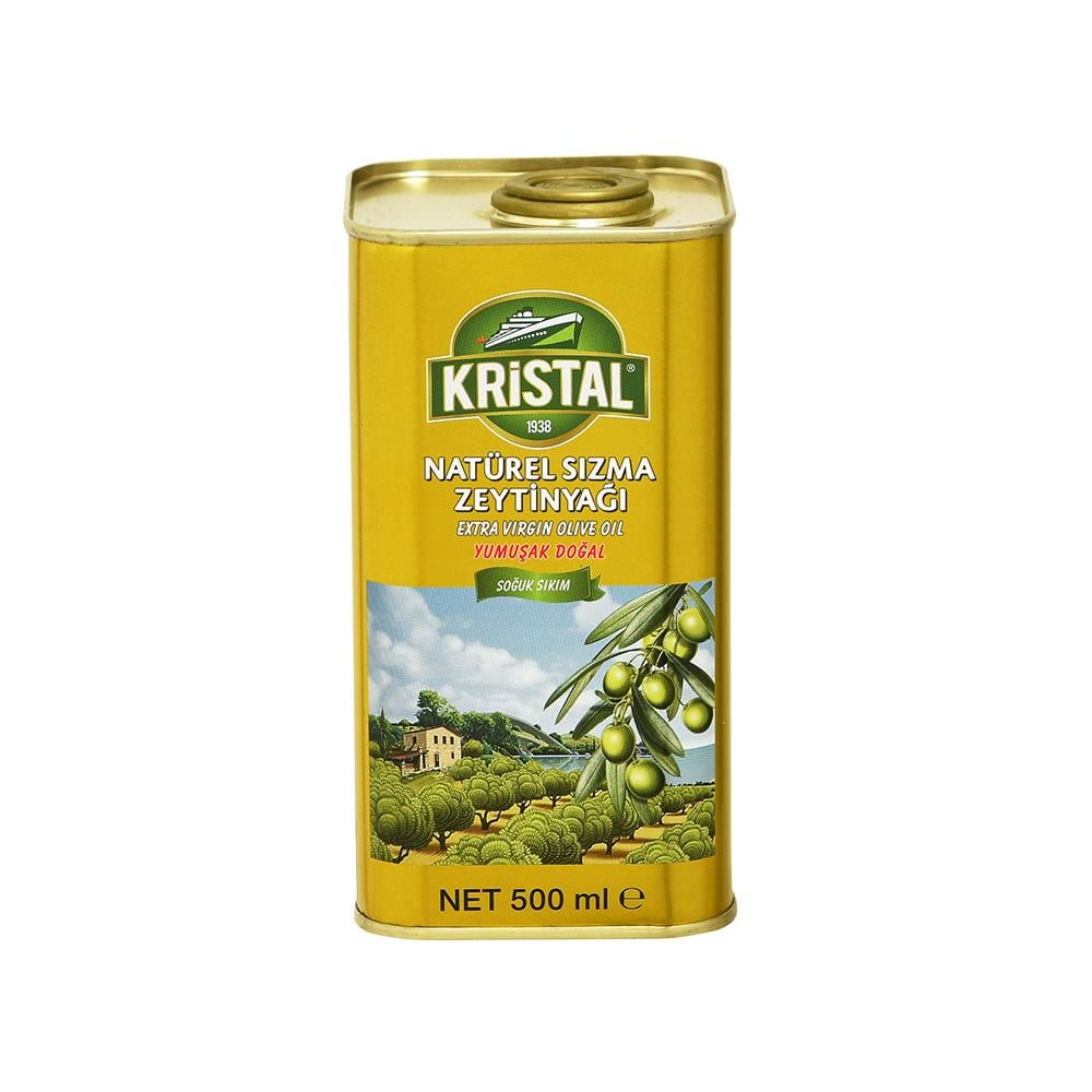 Natürel Sızma Zeytinyağı 500 ml Teneke YD