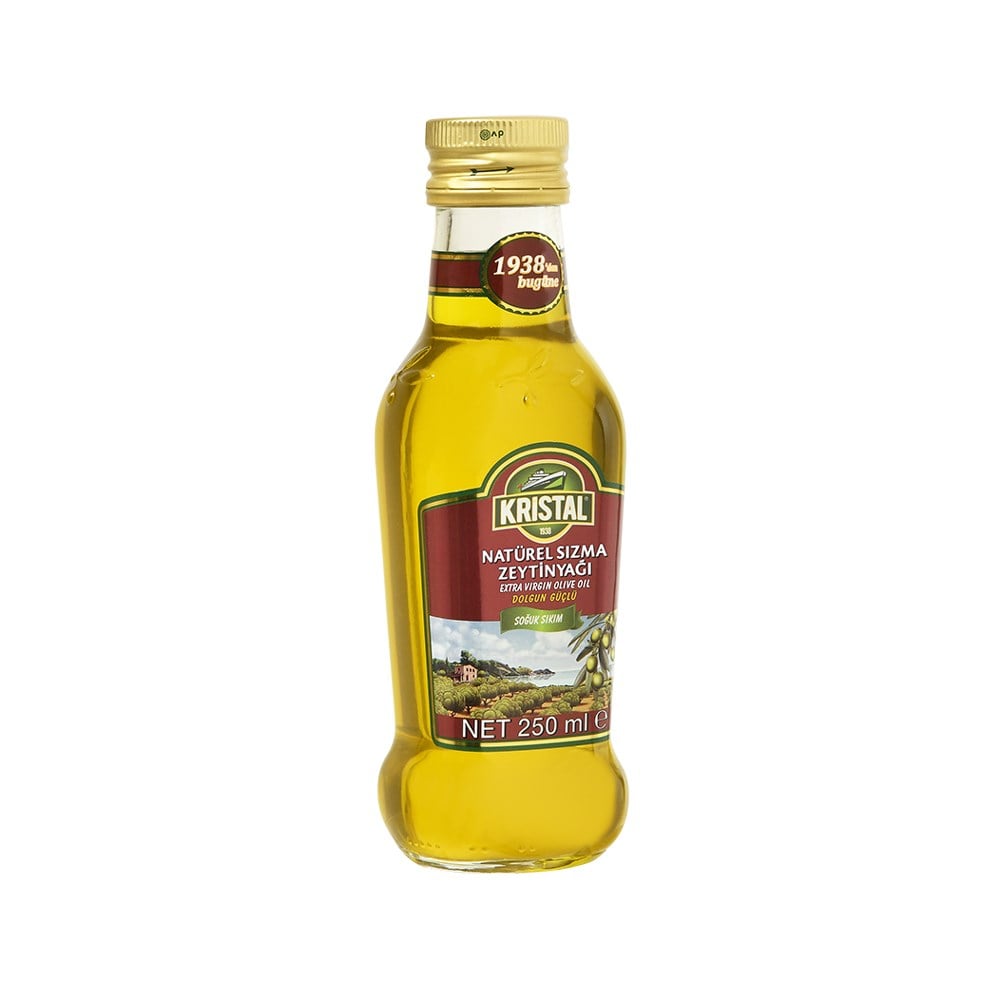 Natürel Sızma Zeytinyağı Dolgun Güçlü 250 ml Cam Şişe