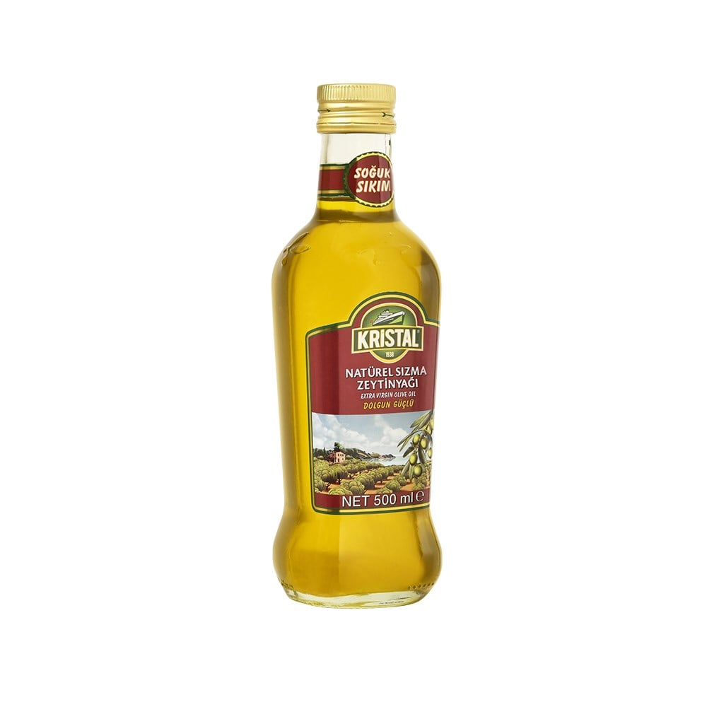 Natürel Sızma Zeytinyağı Dolgun Güçlü 500 ml Cam Şişe