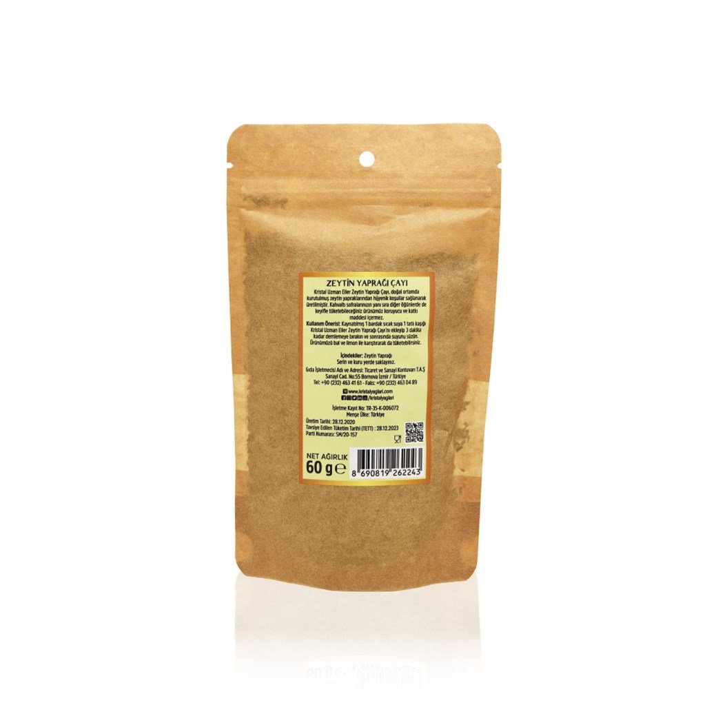 Uzman Eller Zeytin Yaprağı Çayı 60 G