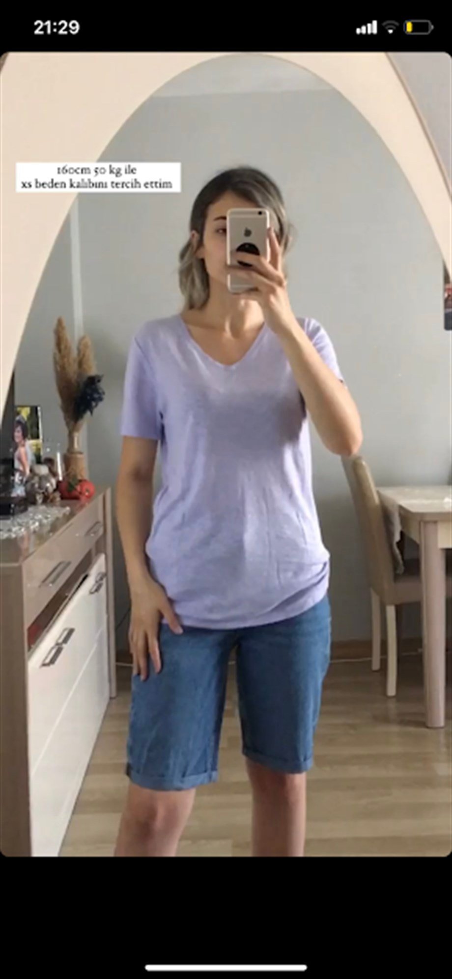Basic Apperal Lila Keten Tişört