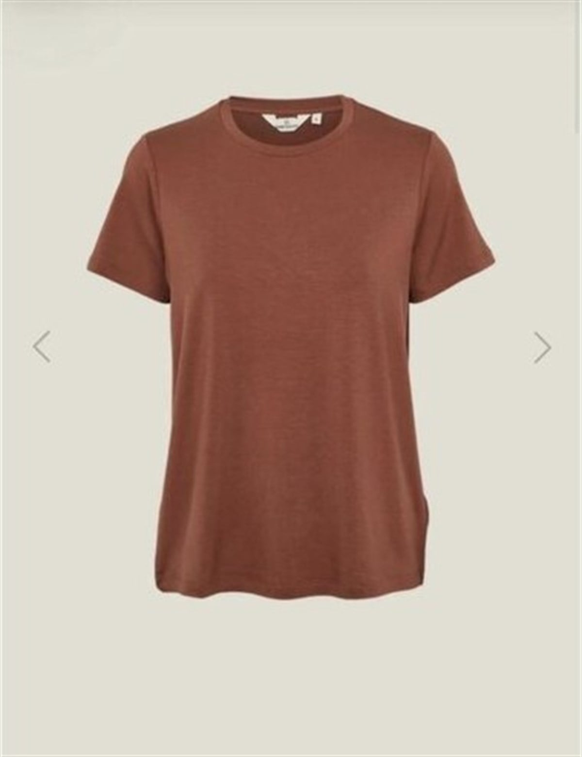 Basic Apperal Tencel Tişört Vizon Renk