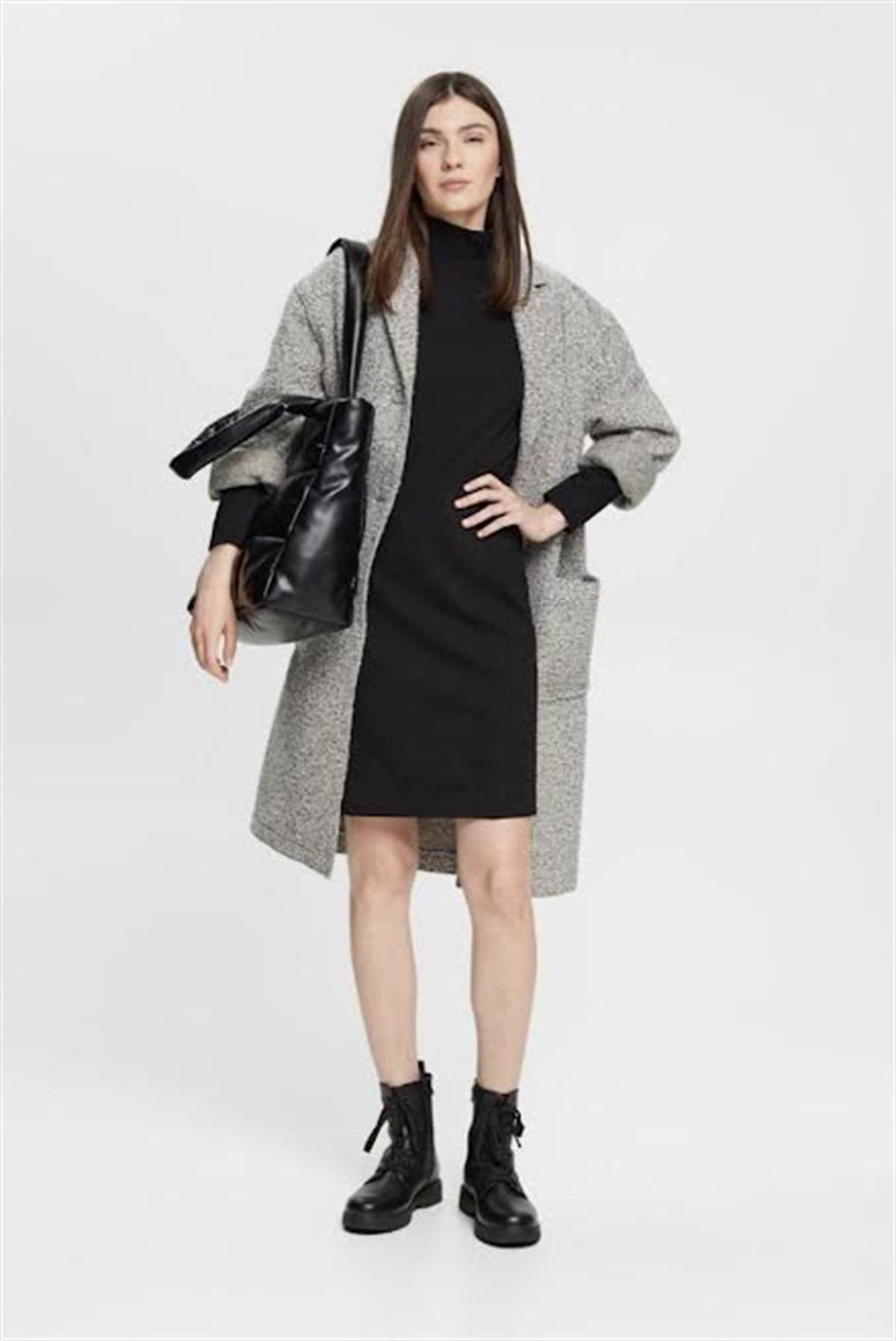 Esprit Siyah Basic Elbise