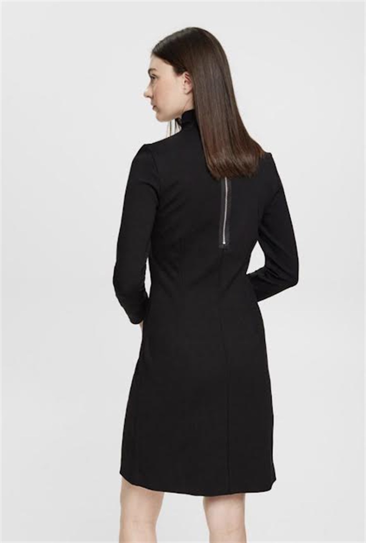 Esprit Siyah Basic Elbise