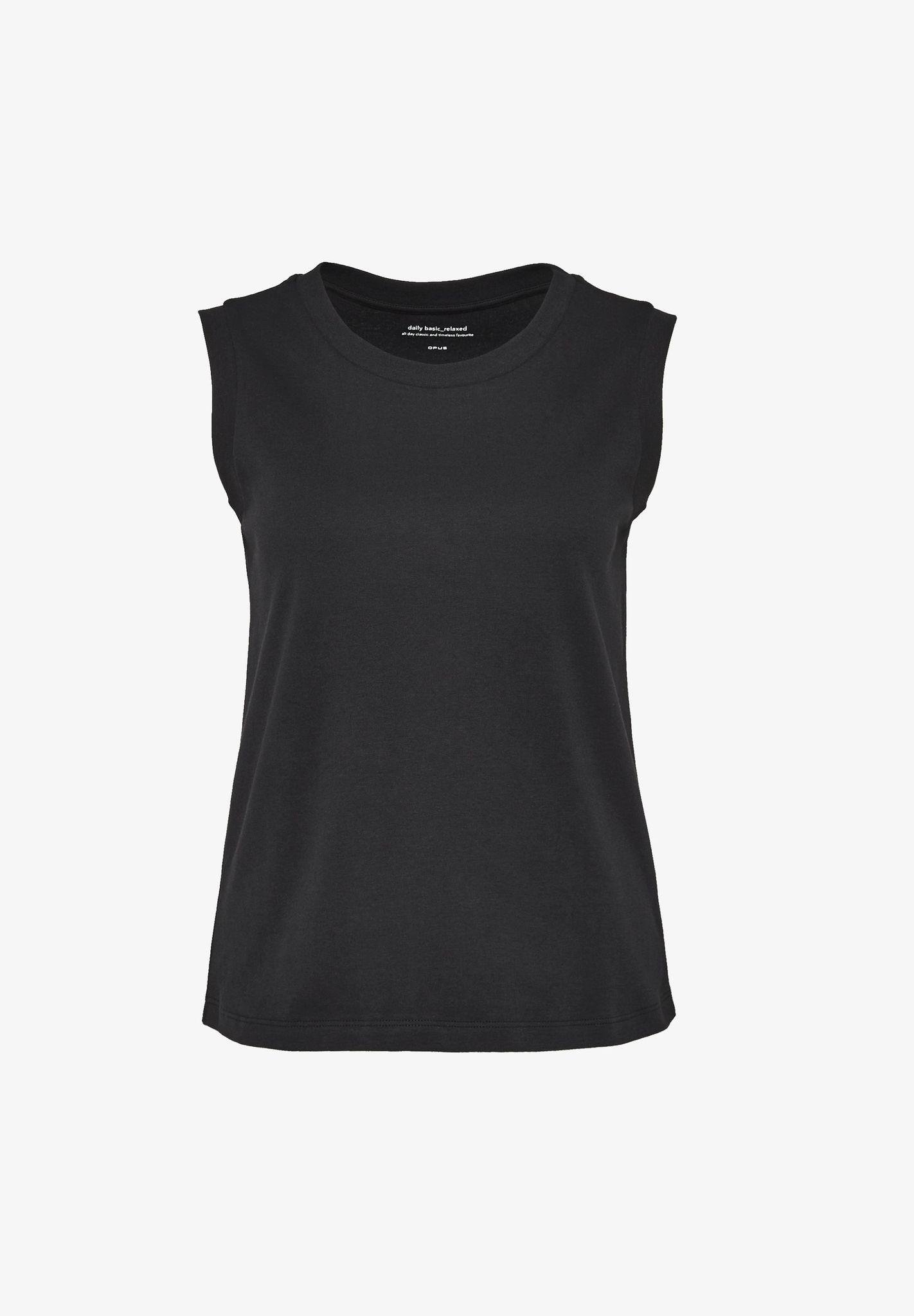 Opus Basic Reguler Tişört Siyah