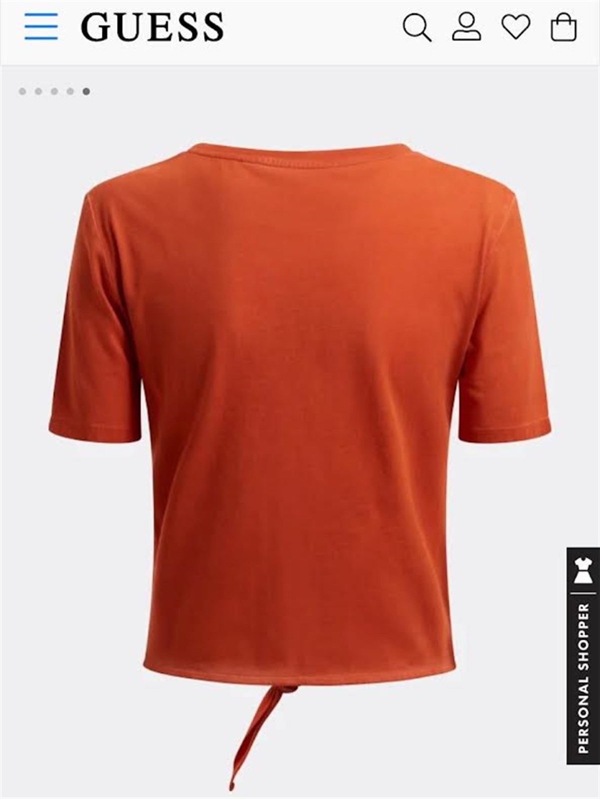 Orjinal Marka Baskılı Tshirt Turuncu