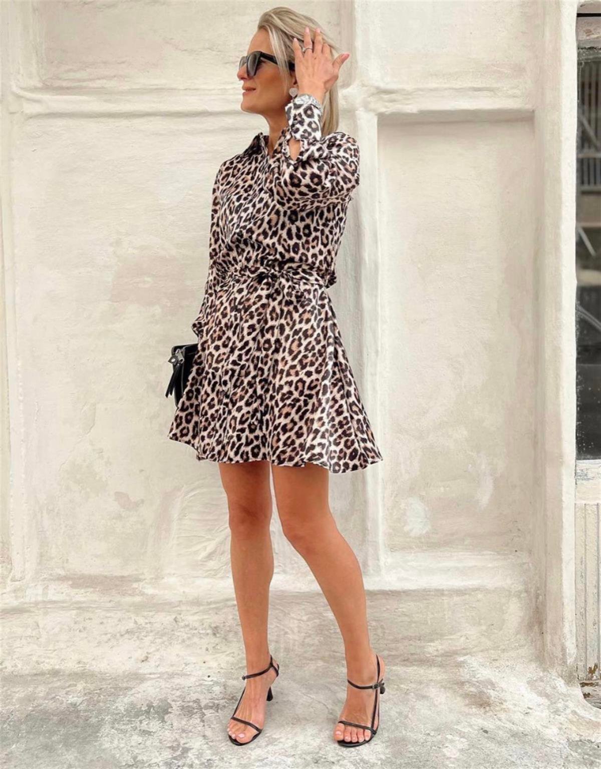 Orjinal Marka Leopar Elbise