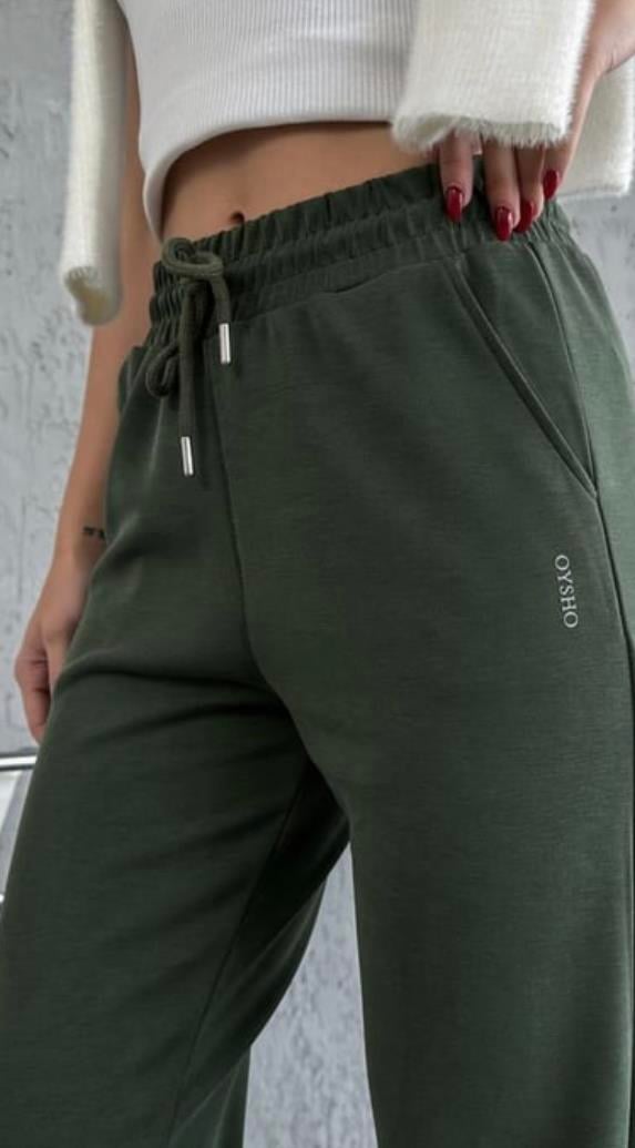 Oysho Yeşil Modal Pantolon