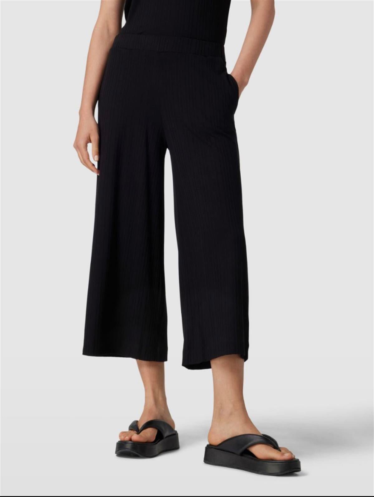 Tom Tailor Viskon Siyah Pantolon