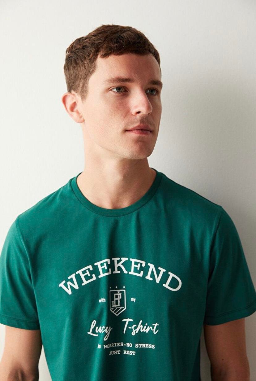 Weekend Yeşil Pijama Takımı