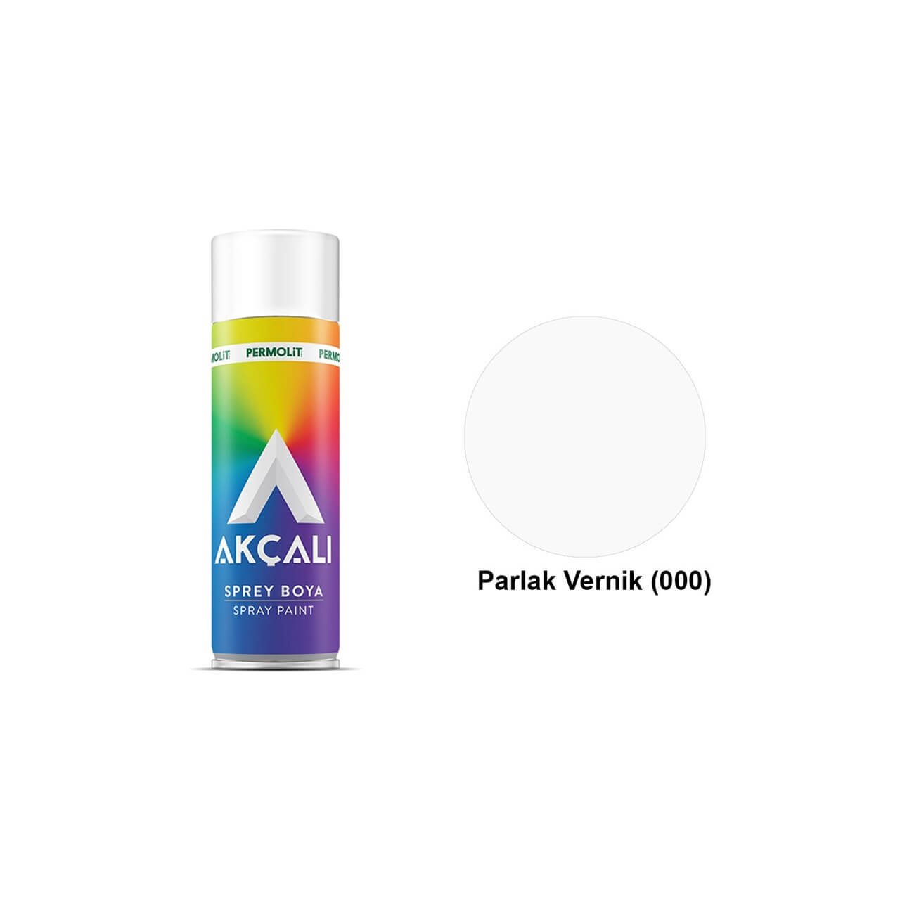 Akçalı Sprey Boya 400ML Parlak Vernik-Sprey Boyalar-FLZ03268