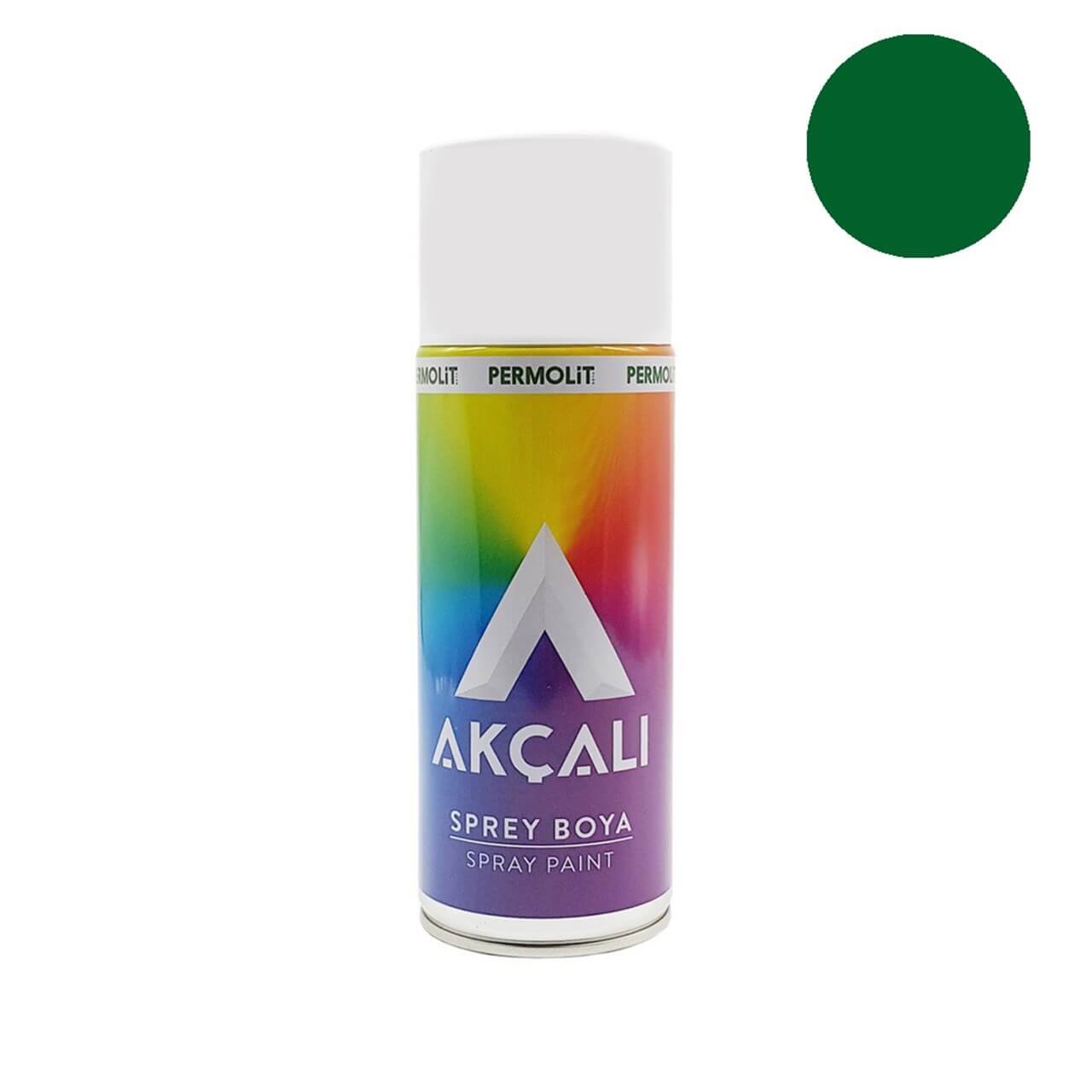 Akçalı Sprey Boya 400ML Yeşil-Sprey Boyalar-FLZ03255