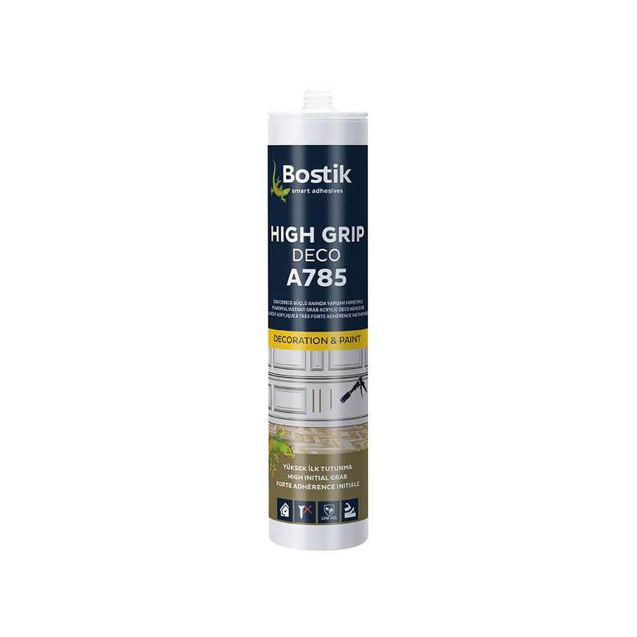 Bostik A785 Kornej Yapıştırıcı Hıgh Grıp Beyaz 300 ML-Tutkal ve Yapıştırıcılar-FLZ03182