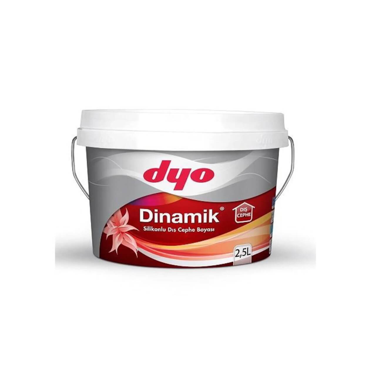 DYO Dinamik Dış Cephe Boyası 2.5 Lt-Dış Cephe Boyaları-FLZ01770