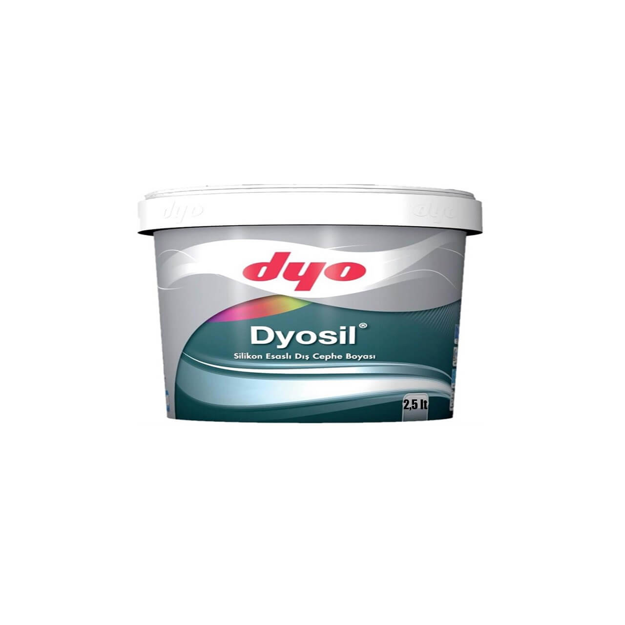 DYO Dyosil Dış Cephe Boyası 2.5 Lt-Dış Cephe Boyaları-FLZ01772