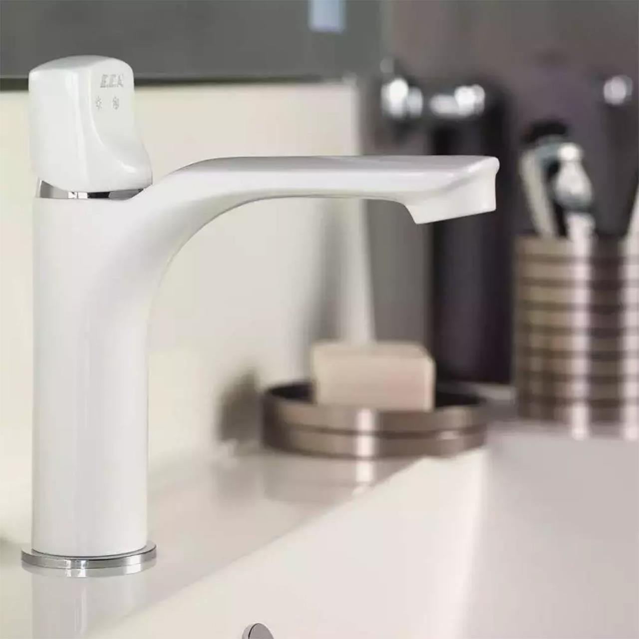 ECA Myra Lavabo Bataryası Beyaz Renkli 104108986-Lavabo Bataryası-FLZ07731