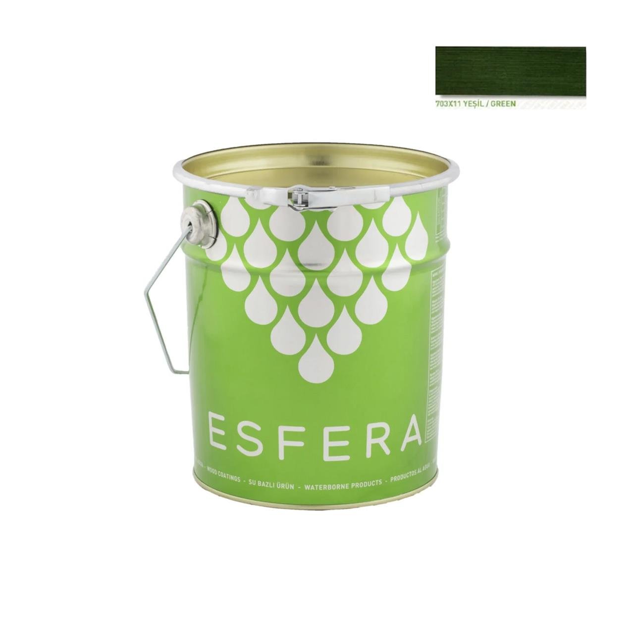 ESFERA SU BAZLI AHŞAP VERNİK 1 LT YEŞİL-Su Bazlı Koruyucular-FLZ05242