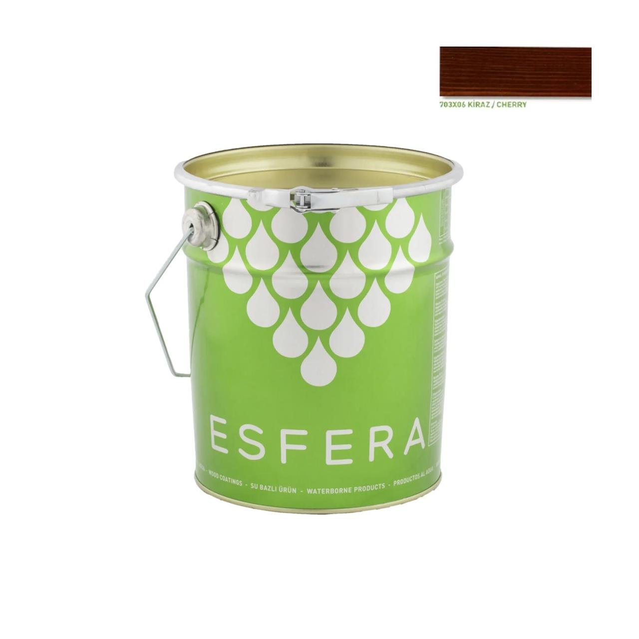 ESFERA SU BAZLI AHŞAP VERNİK 20 LT KİRAZ-Su Bazlı Koruyucular-FLZ05225