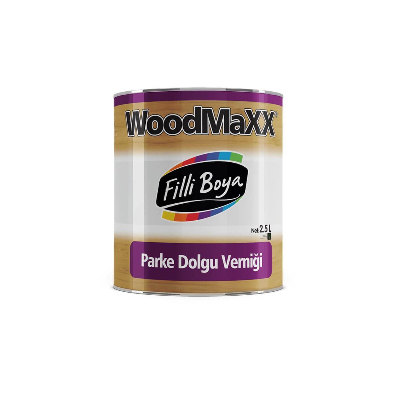 Filli Boya WoodMaXX Parke Dolgu Verniği 12 KG-Filli Boya Ahşap Boyası-FLZ00448